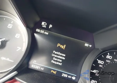 2020 Alfa Romeo Giulia Sport Rwd z USA, uszkodzony, nr VIN ZARFAMAN5L7630297